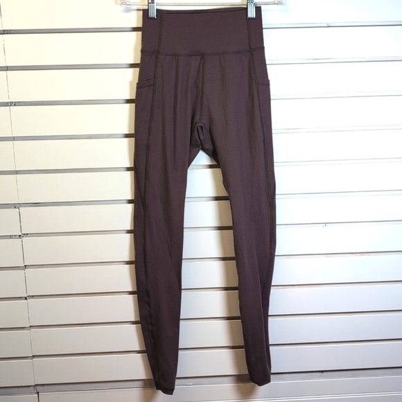 Alphalete Alphalux High Rise Legging in Sparrow Size S - Picture 3 of 8